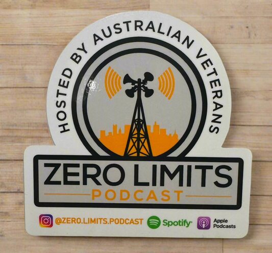 Zero Limits Podcast Sticker Logo