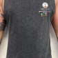 Zero Limits Logo front and back Tank Top Ash Stone Wash