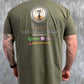 Zero Limits Podcast Supporters Tee - Army Green