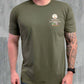 Zero Limits Podcast Supporters Tee - Army Green
