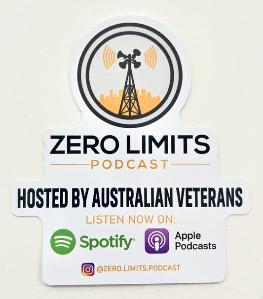 Zero Limits Podcast Sticker